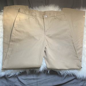 Tan Real school pants